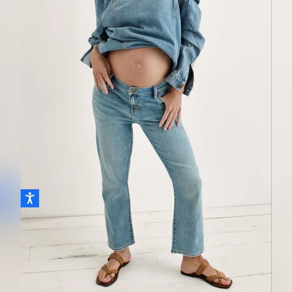 Hatch the Boyfriend Maternity Jean, sz 32